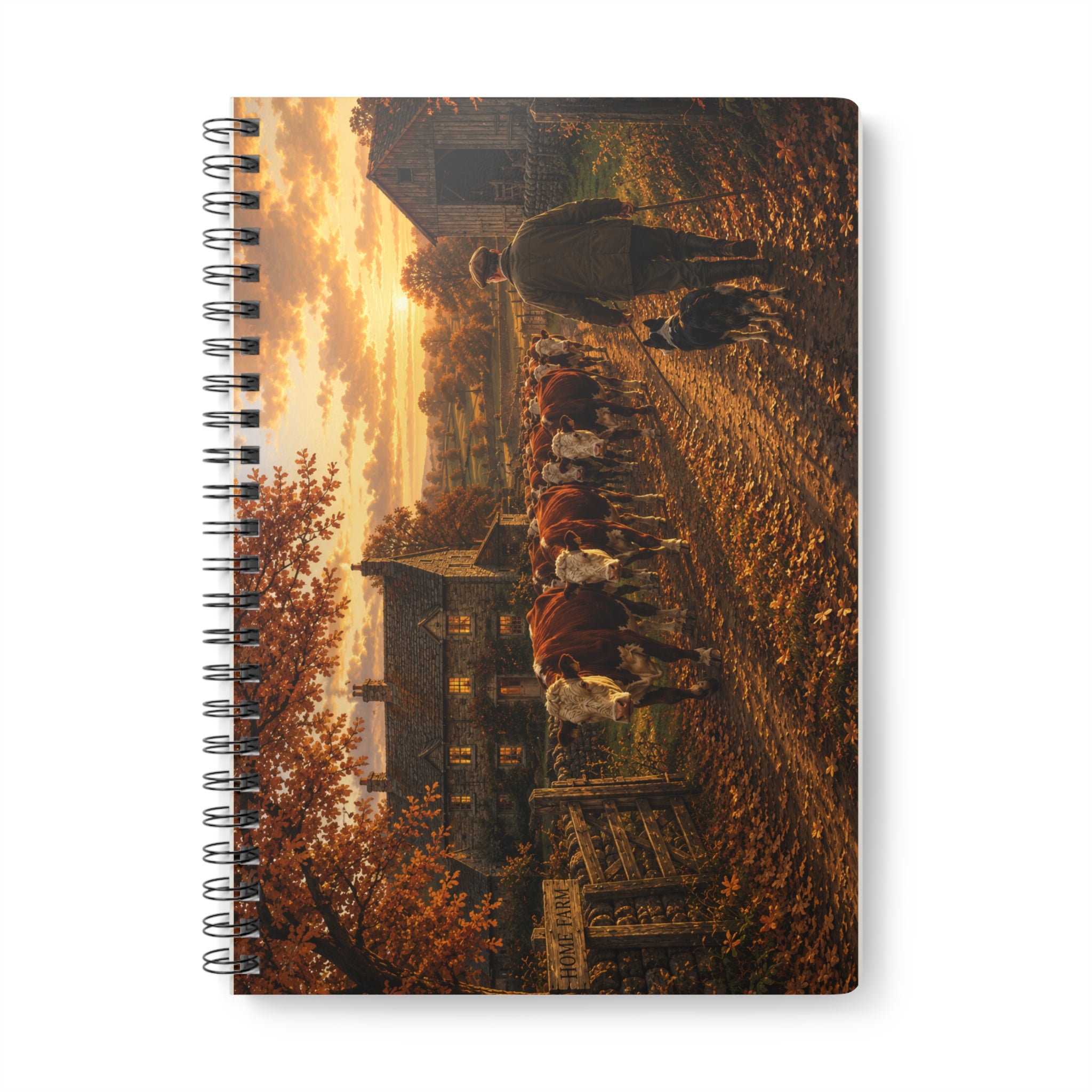 Copy of Wirobound Softcover Notebook, A5
