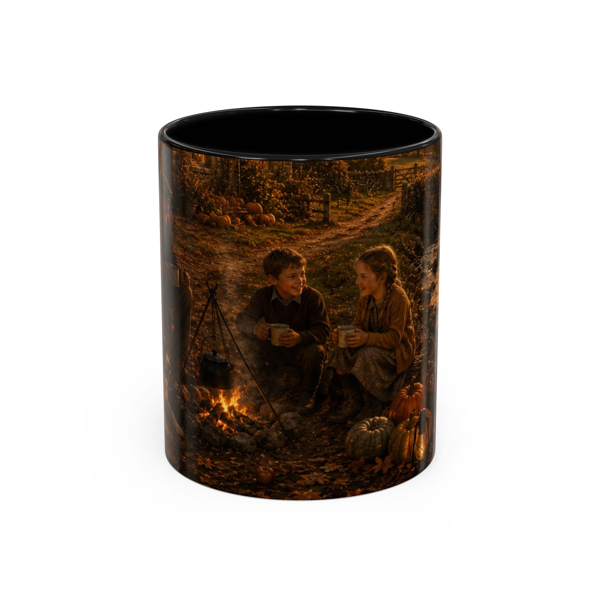 Horkey in the Autumn Lane Accent Coffee Mug (11, 15oz)