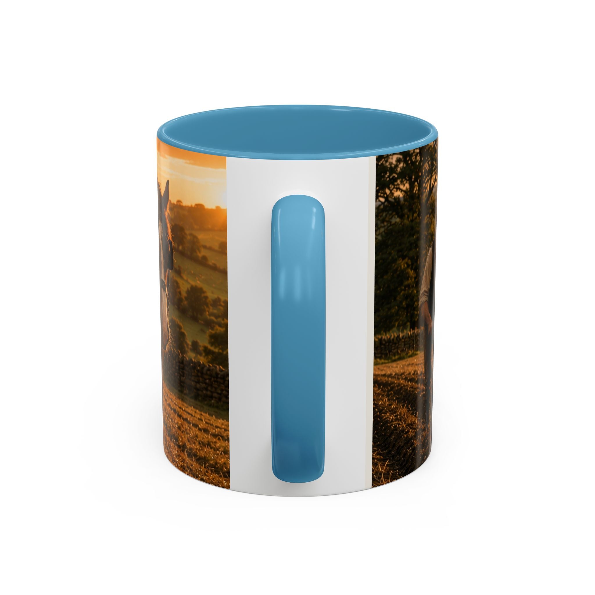 Learning to Plough Accent Coffee Mug (11, 15oz)