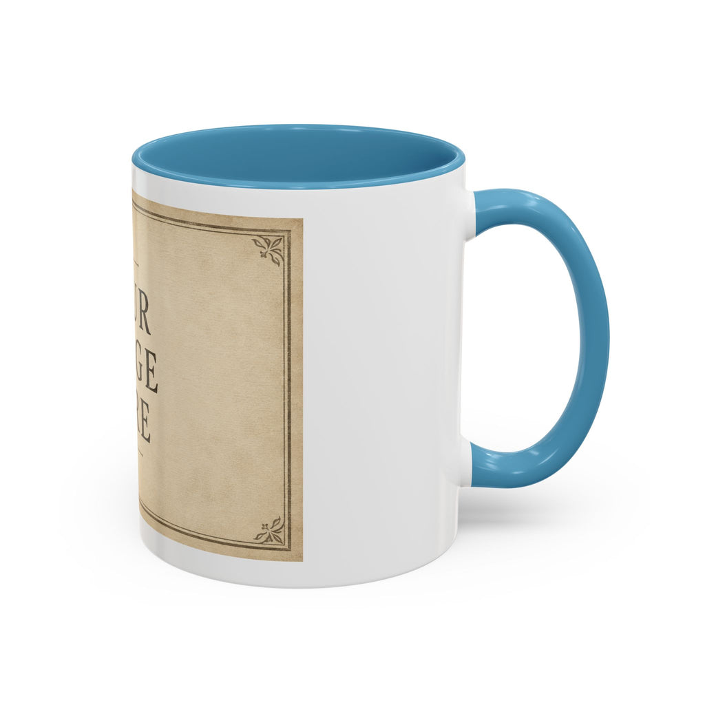 Personalised Memory Keepsake Accent Coffee Mug (11, 15oz)