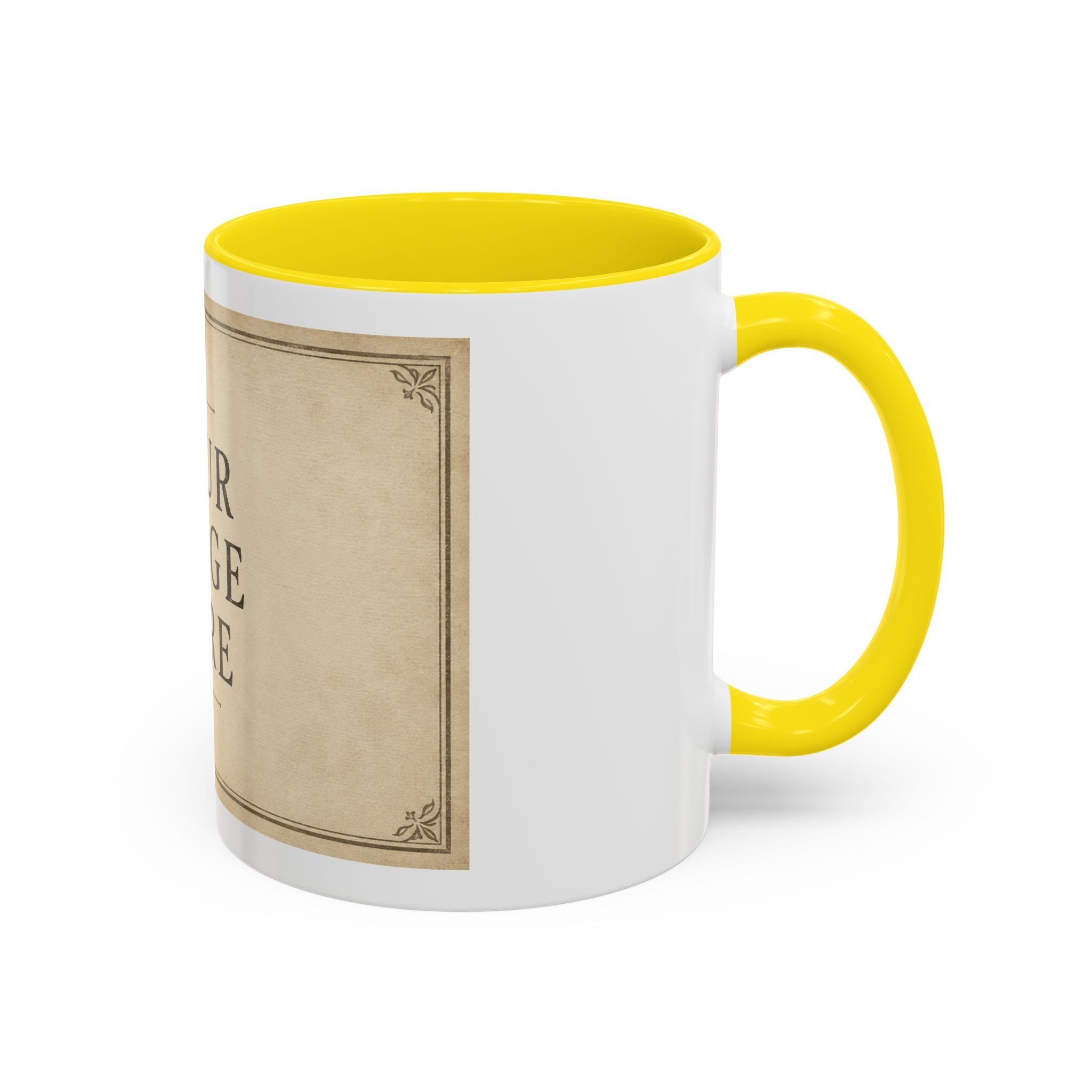 Personalised Memory Keepsake Accent Coffee Mug (11, 15oz)