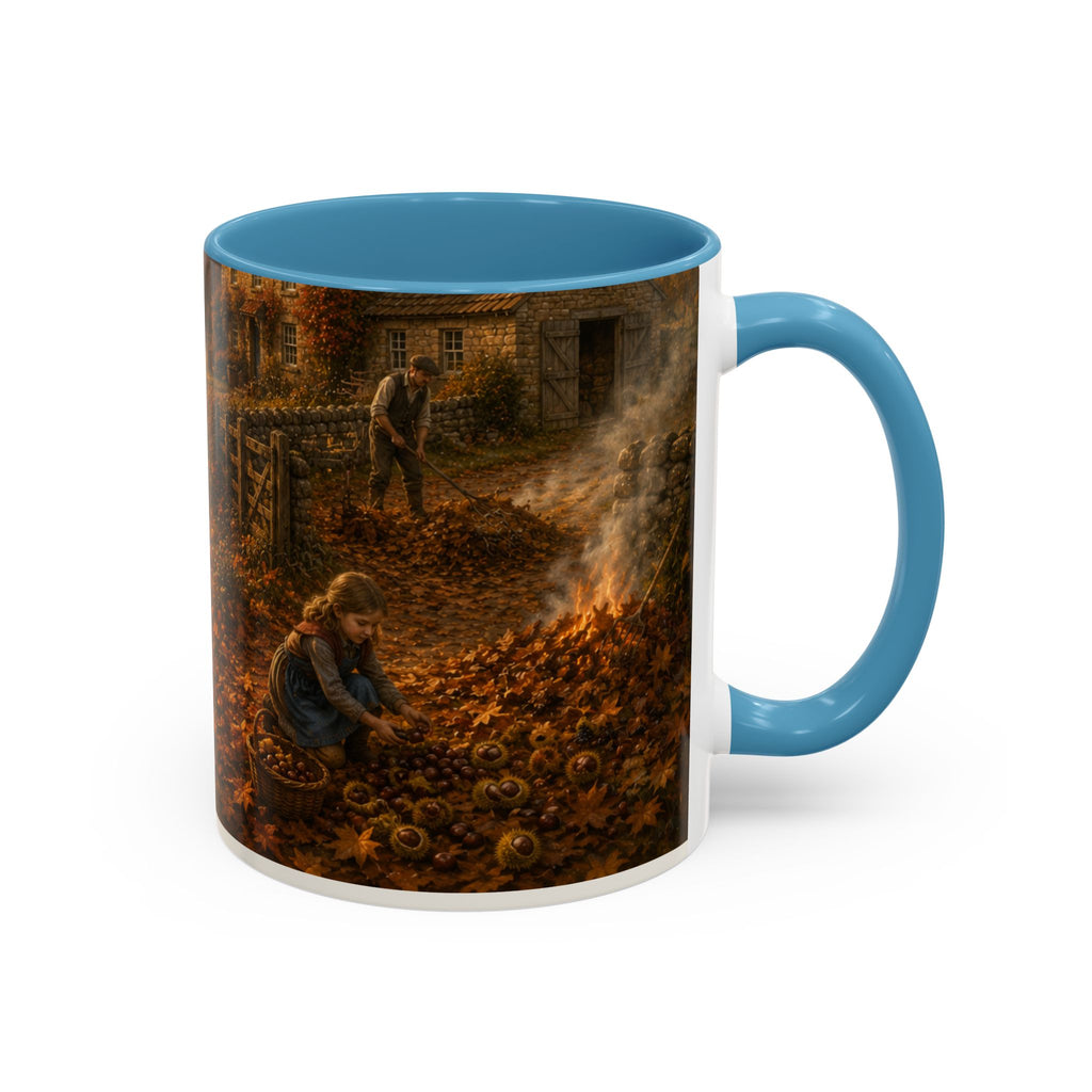 Autumn on the Farm Accent Coffee Mug (11, 15oz)
