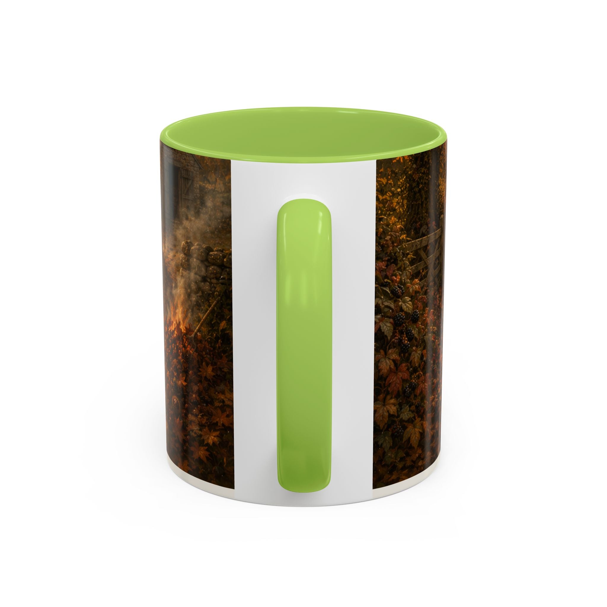 Autumn on the Farm Accent Coffee Mug (11, 15oz)
