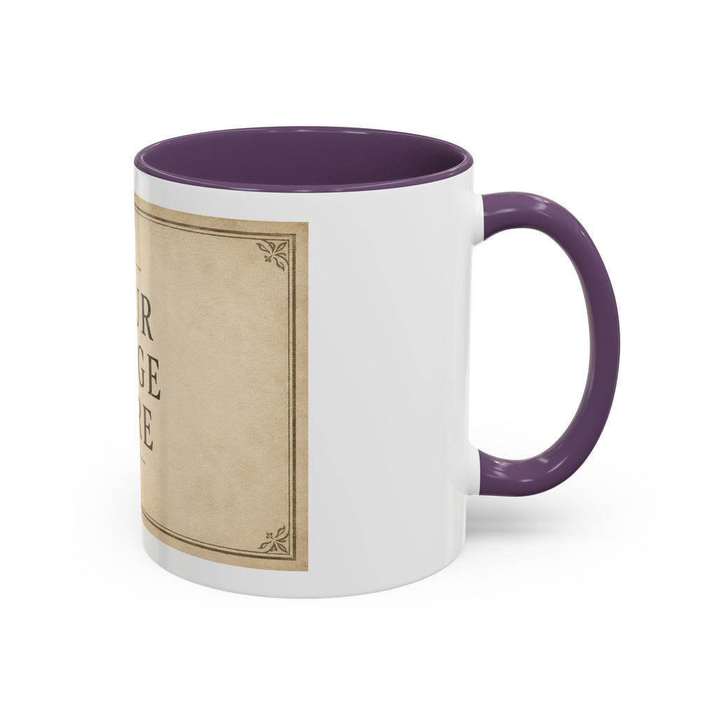 Personalised Memory Keepsake Accent Coffee Mug (11, 15oz)