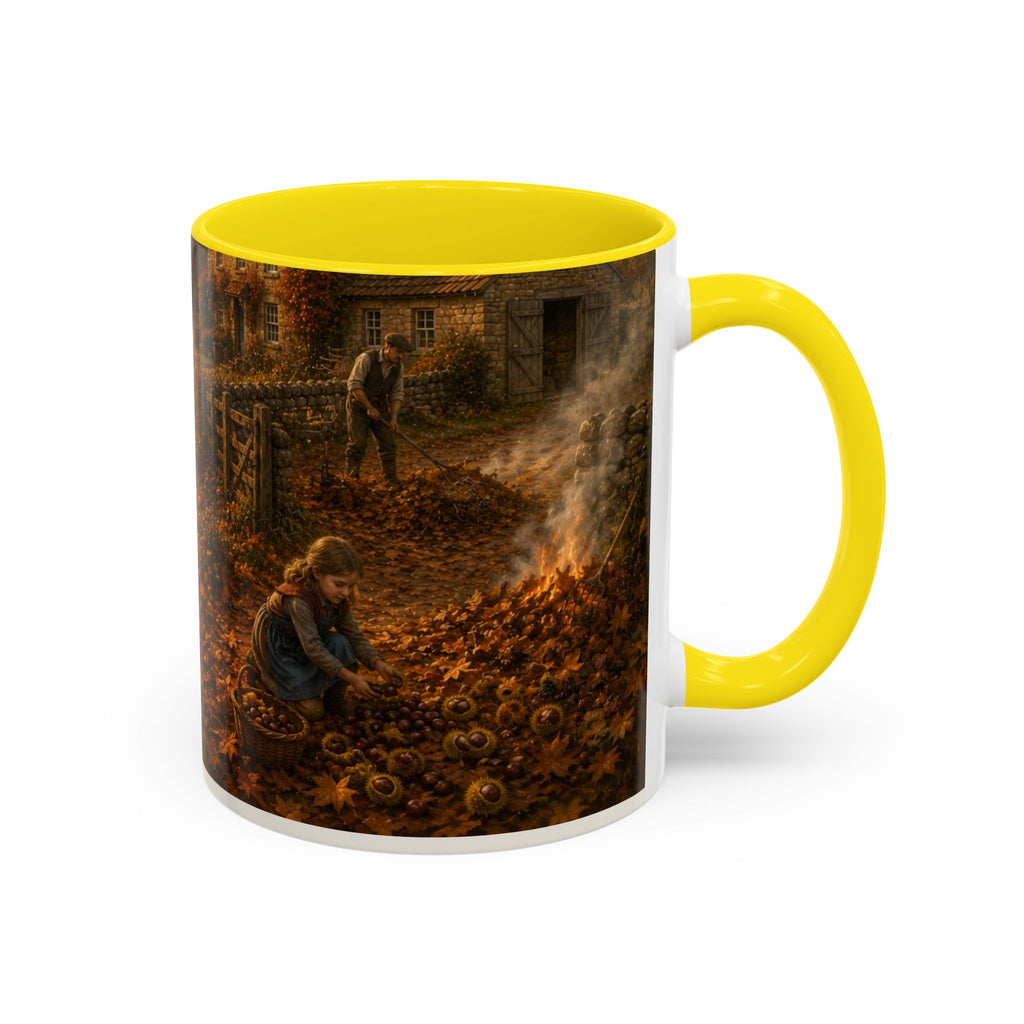 Autumn on the Farm Accent Coffee Mug (11, 15oz)