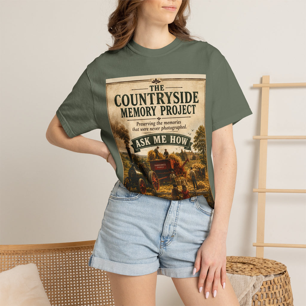 Personalise the Front and Back - Unisex Garment-Dyed T-shirt