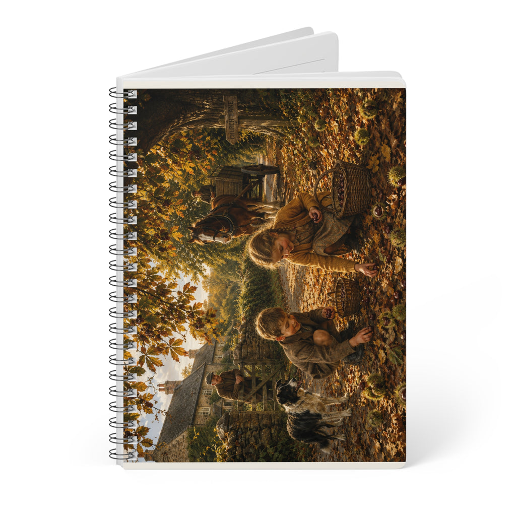 Wirobound Softcover Notebook, A5