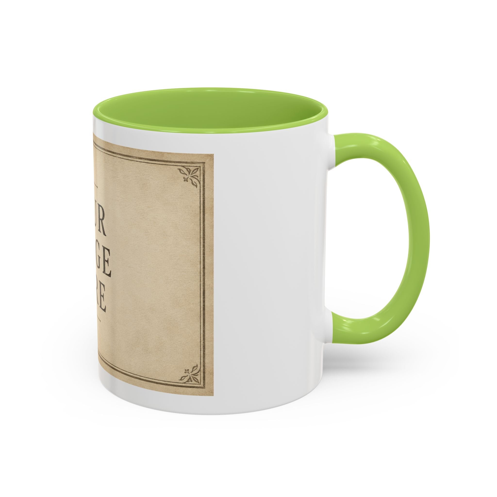 Personalised Memory Keepsake Accent Coffee Mug (11, 15oz)
