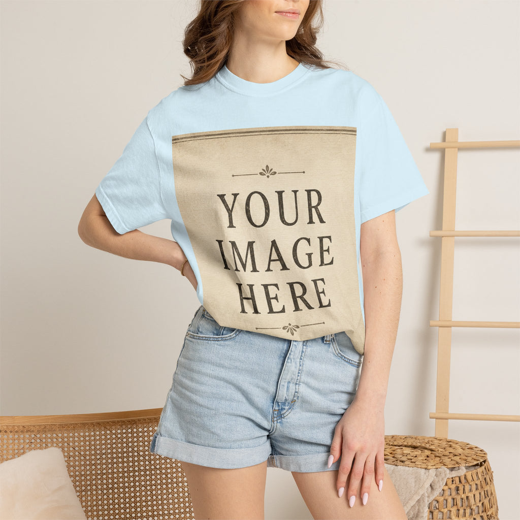 Personalised Memory Unisex Garment-Dyed T-shirt
