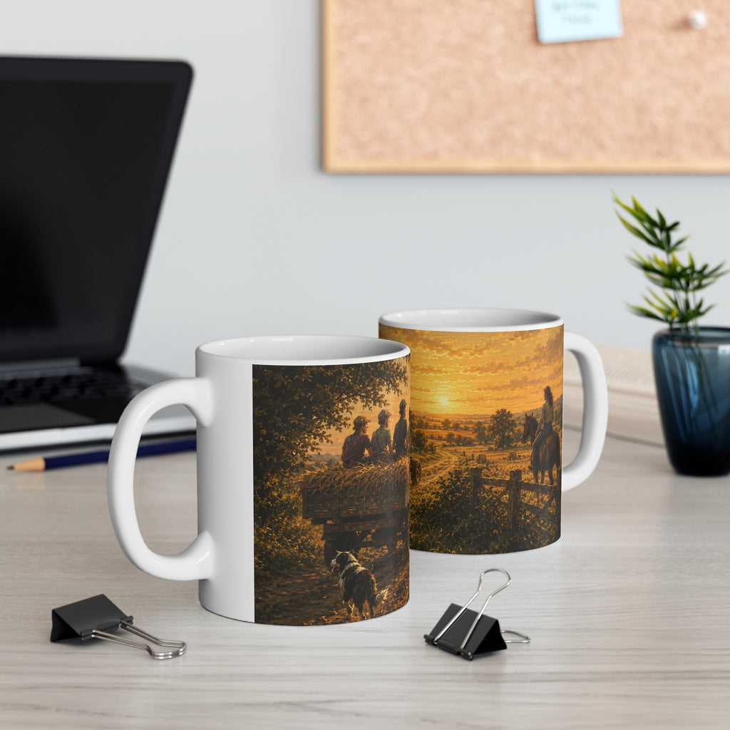 11oz White Mug
