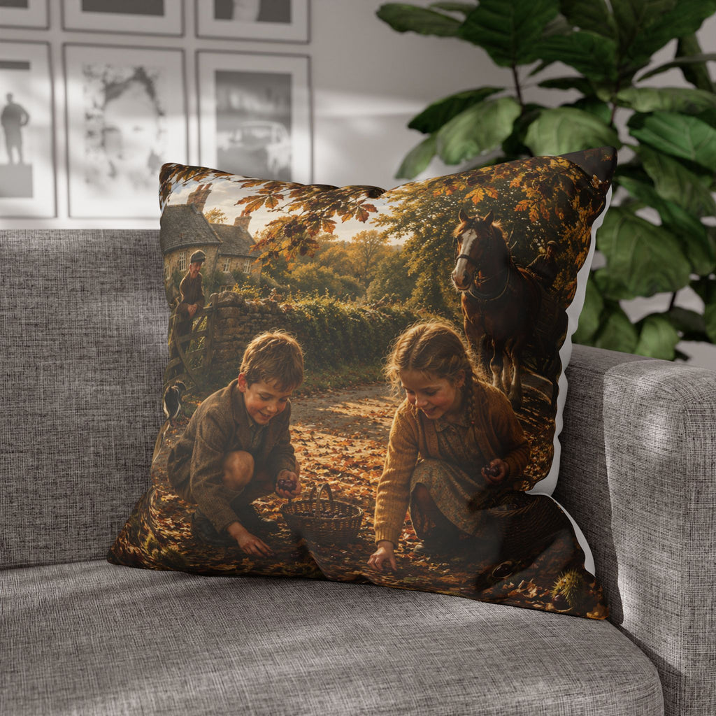 Square Poly Canvas Pillowcase
