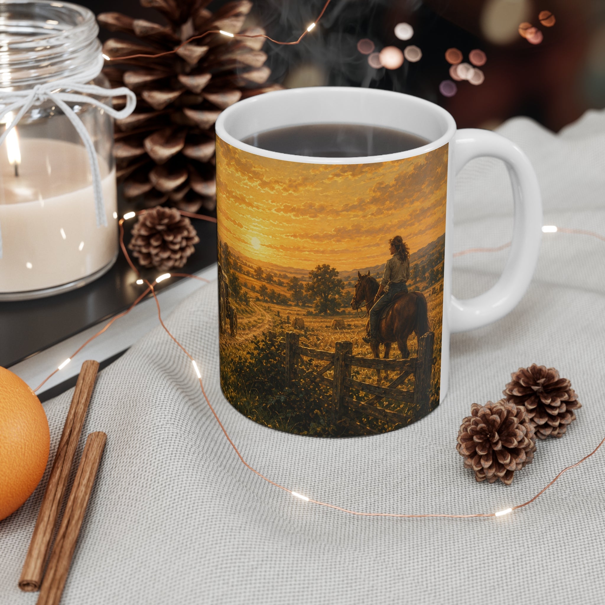 11oz White Mug