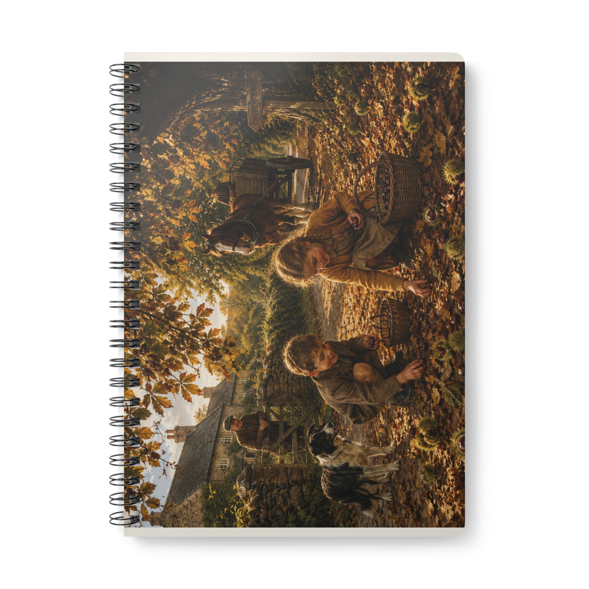 Wirobound Softcover Notebook, A5