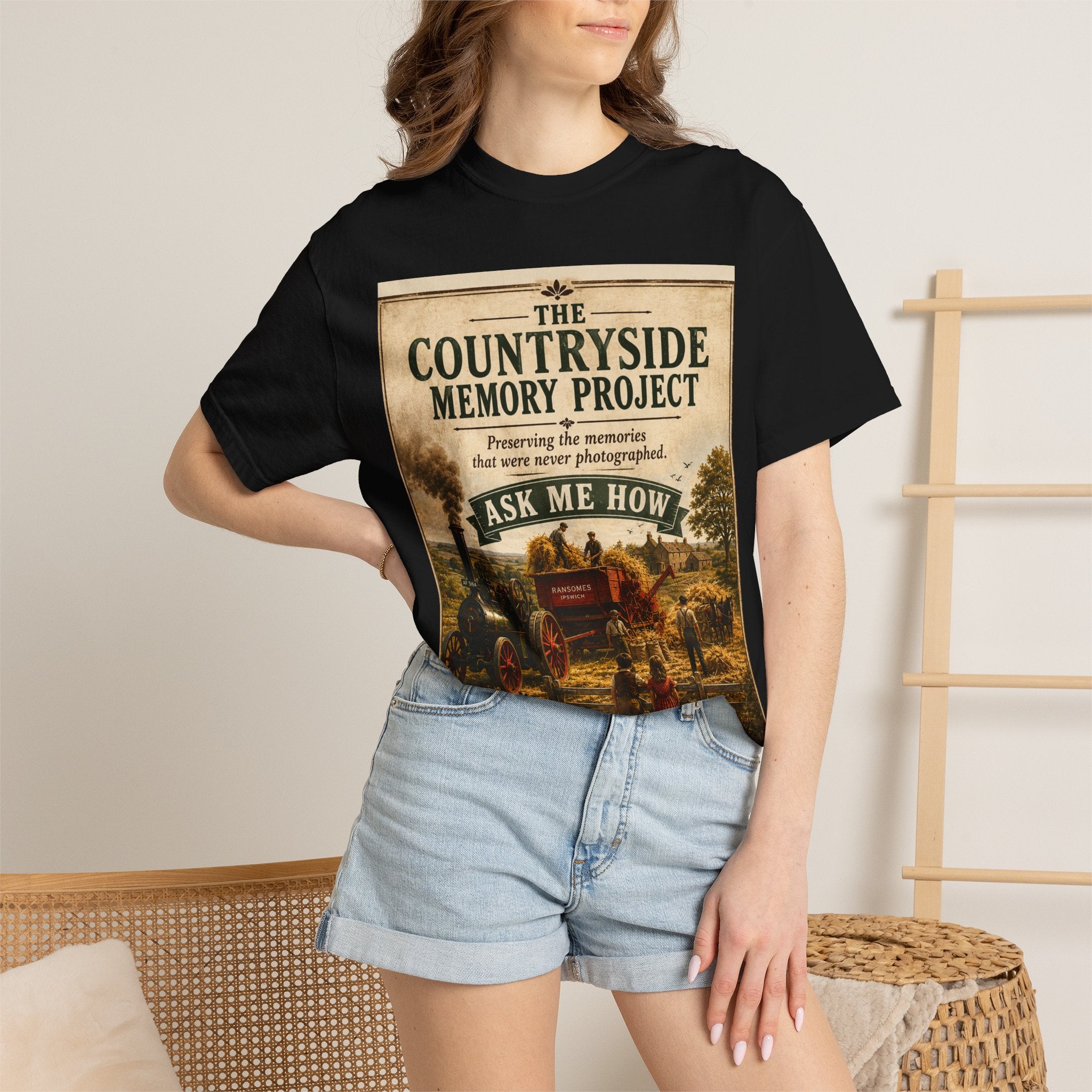 Personalise the Front and Back - Unisex Garment-Dyed T-shirt