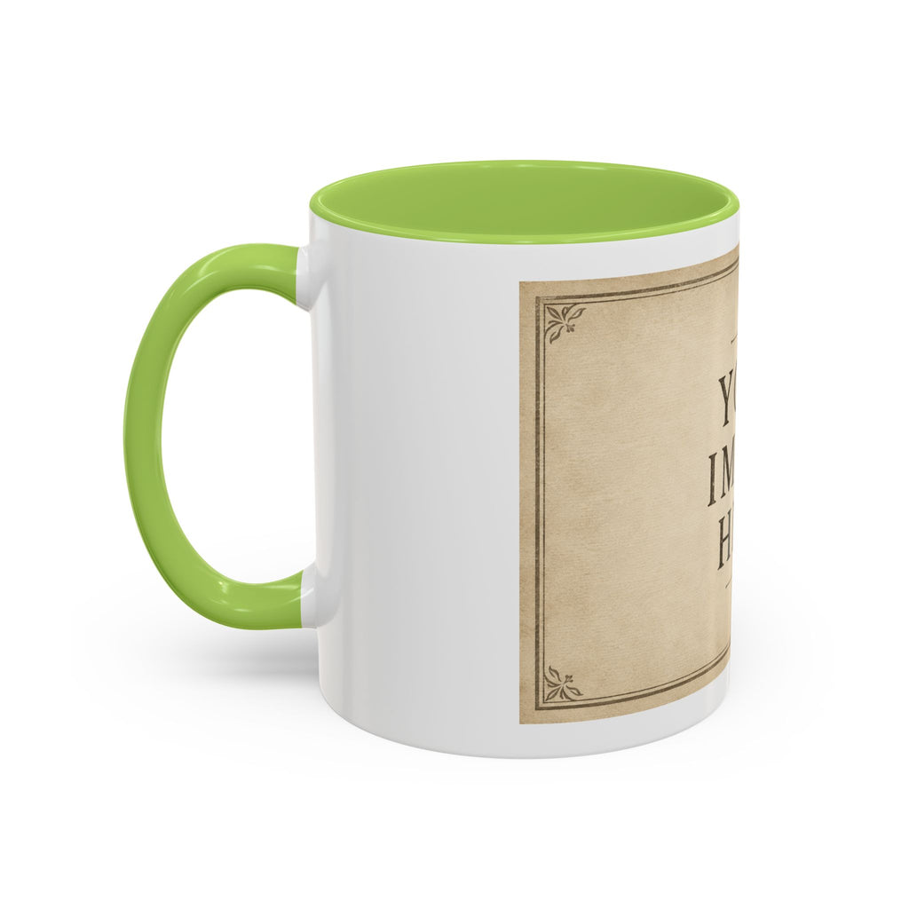 Personalised Memory Keepsake Accent Coffee Mug (11, 15oz)