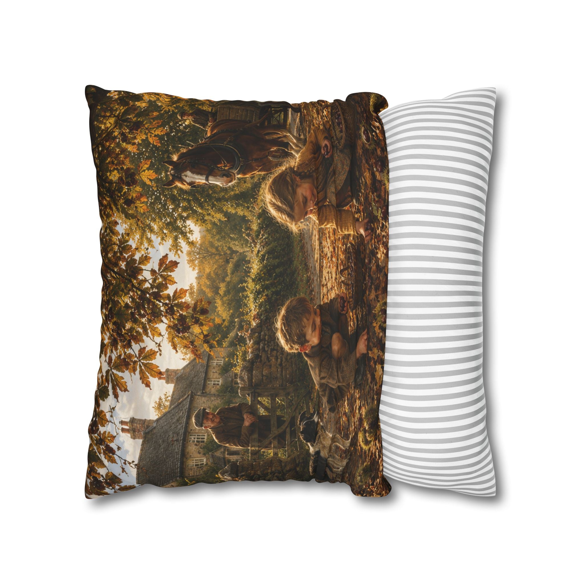 Square Poly Canvas Pillowcase