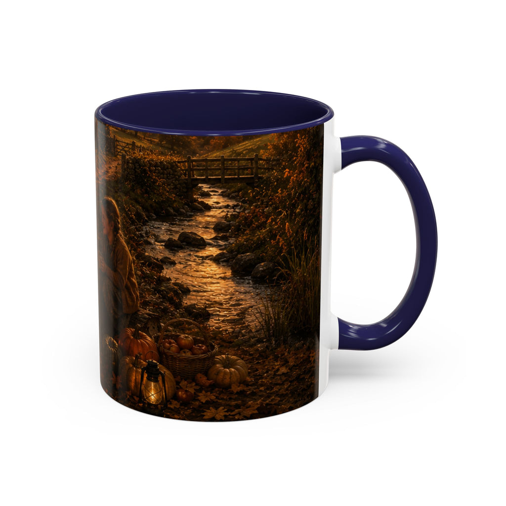 Horkey in the Autumn Lane Accent Coffee Mug (11, 15oz)