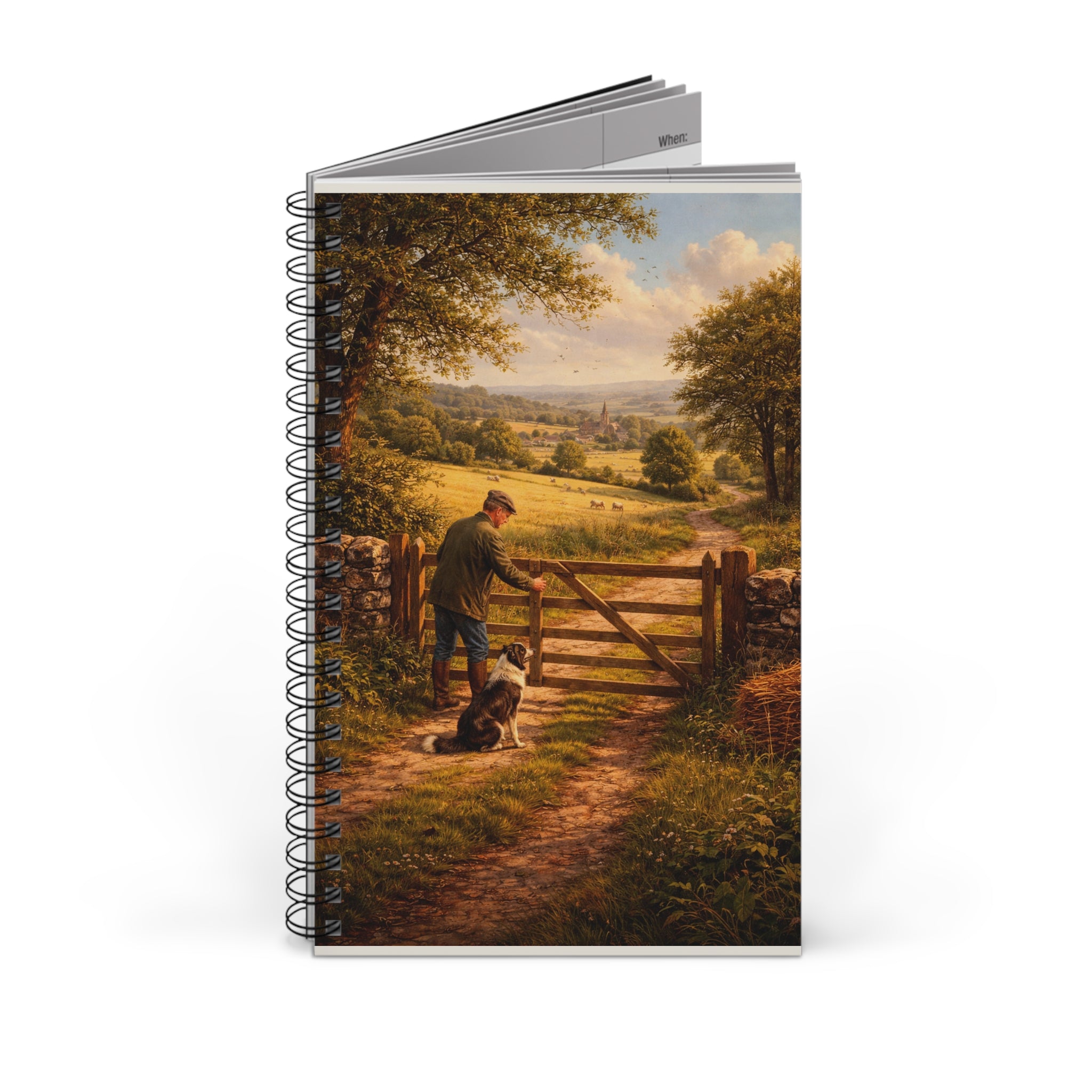 Create Your Own Personalised Spiral Journal