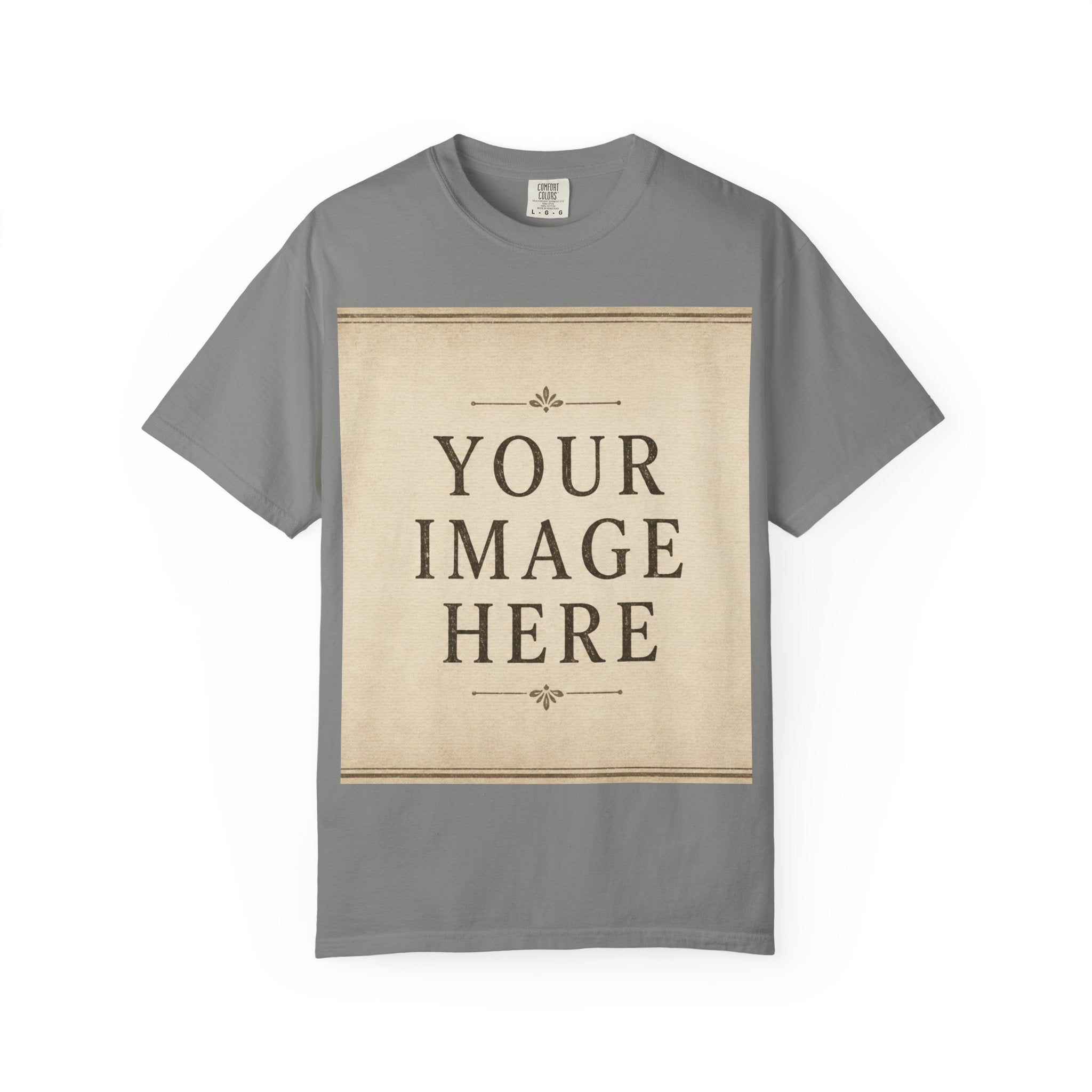 Personalised Memory Unisex Garment-Dyed T-shirt