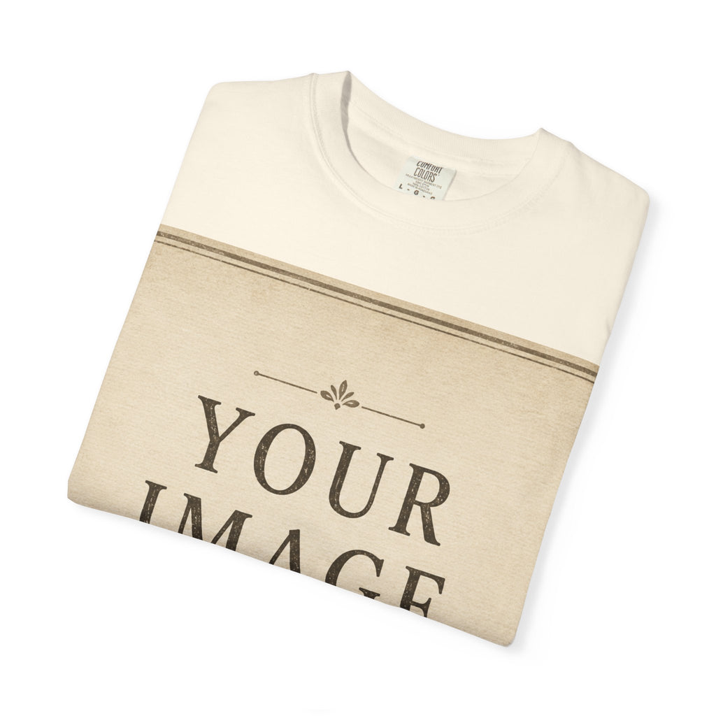 Personalised Memory Unisex Garment-Dyed T-shirt