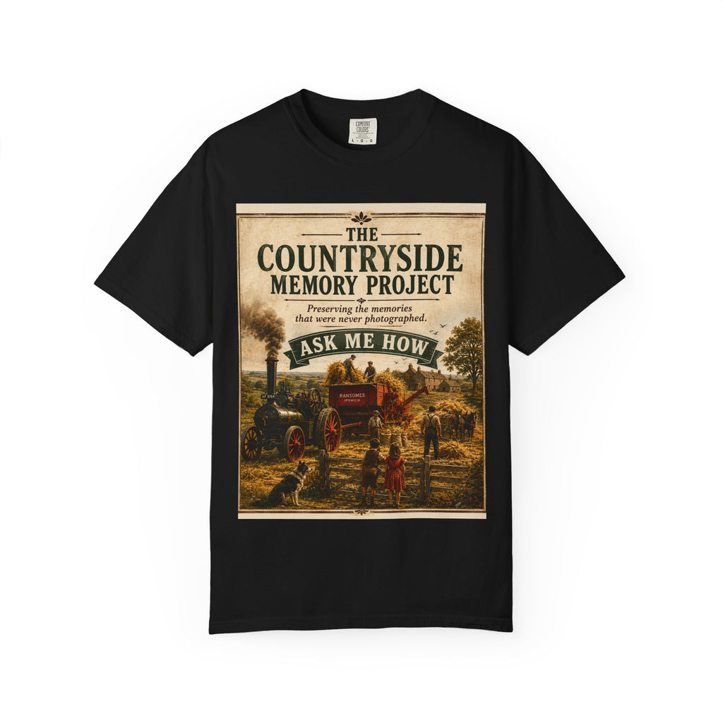 Personalise the Front and Back - Unisex Garment-Dyed T-shirt