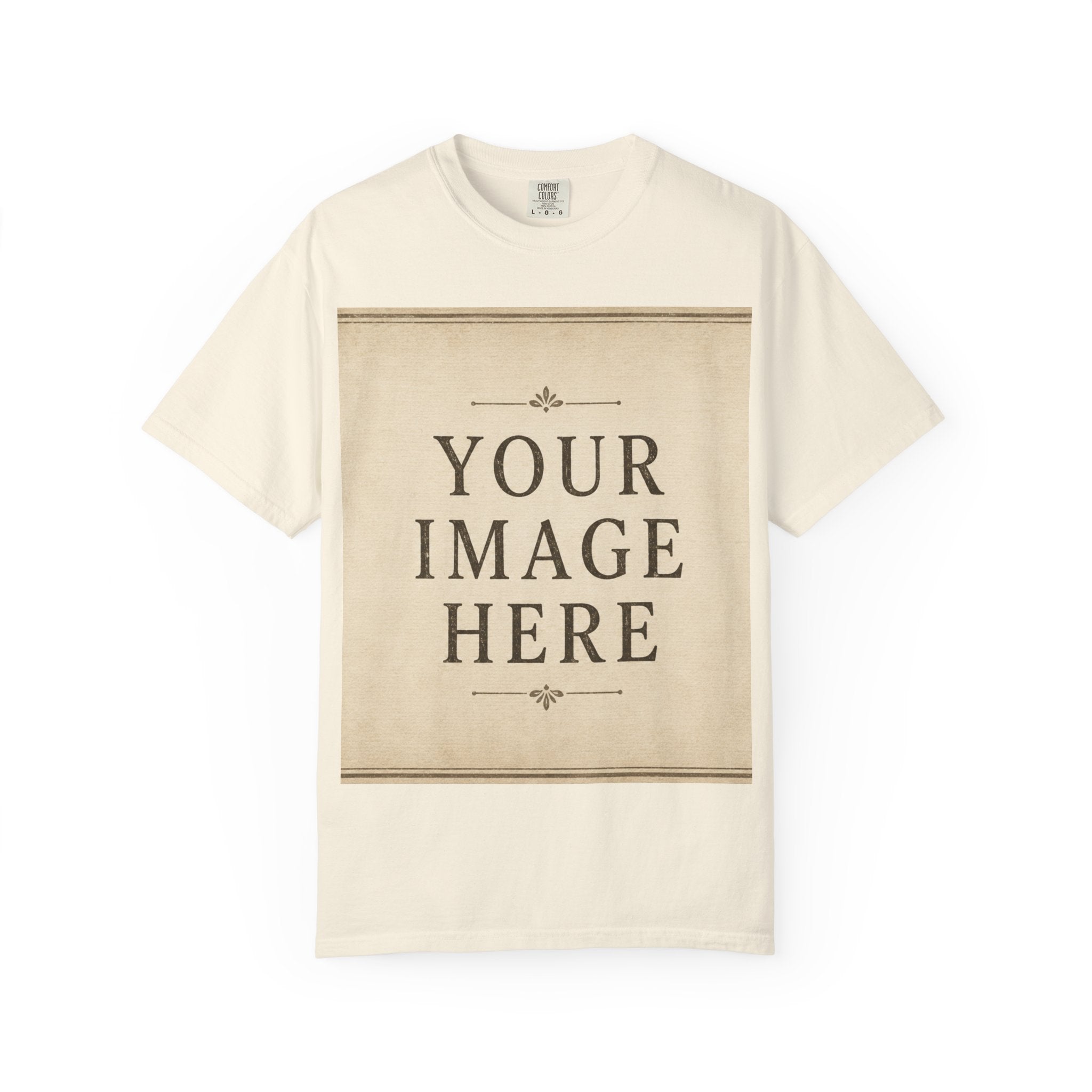 Personalised Memory Unisex Garment-Dyed T-shirt