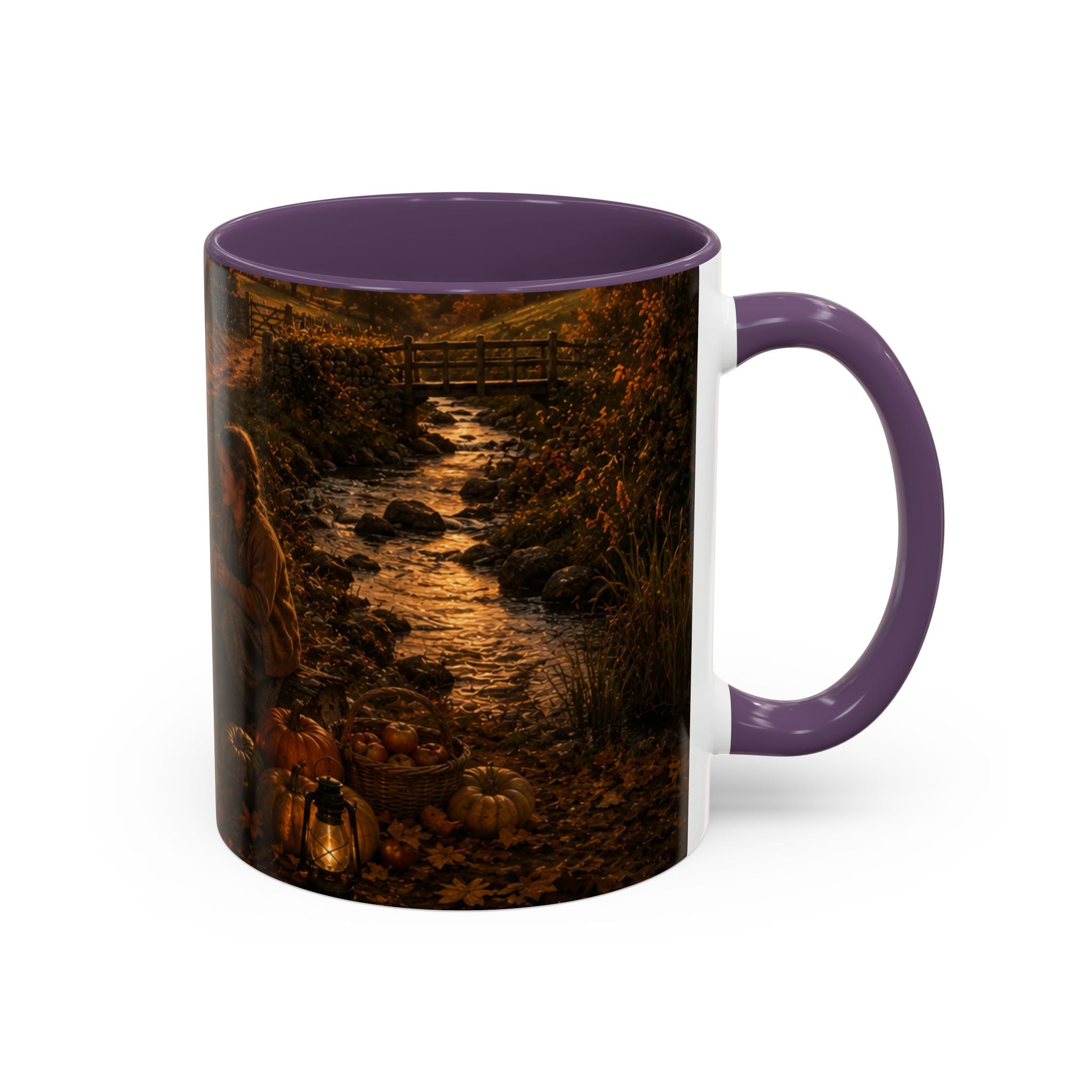 Horkey in the Autumn Lane Accent Coffee Mug (11, 15oz)