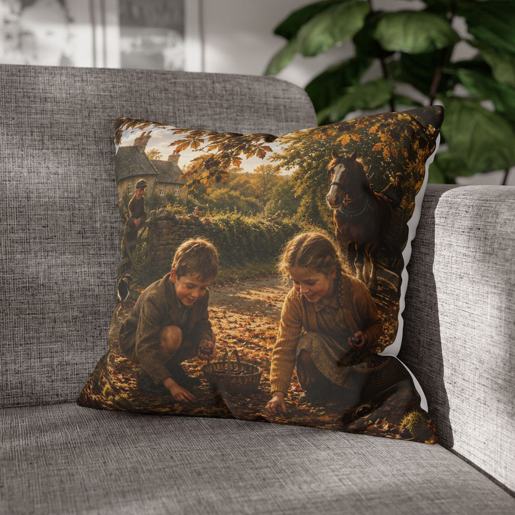 Square Poly Canvas Pillowcase