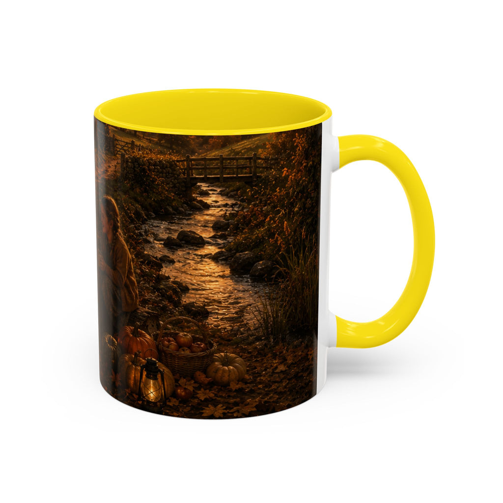 Horkey in the Autumn Lane Accent Coffee Mug (11, 15oz)