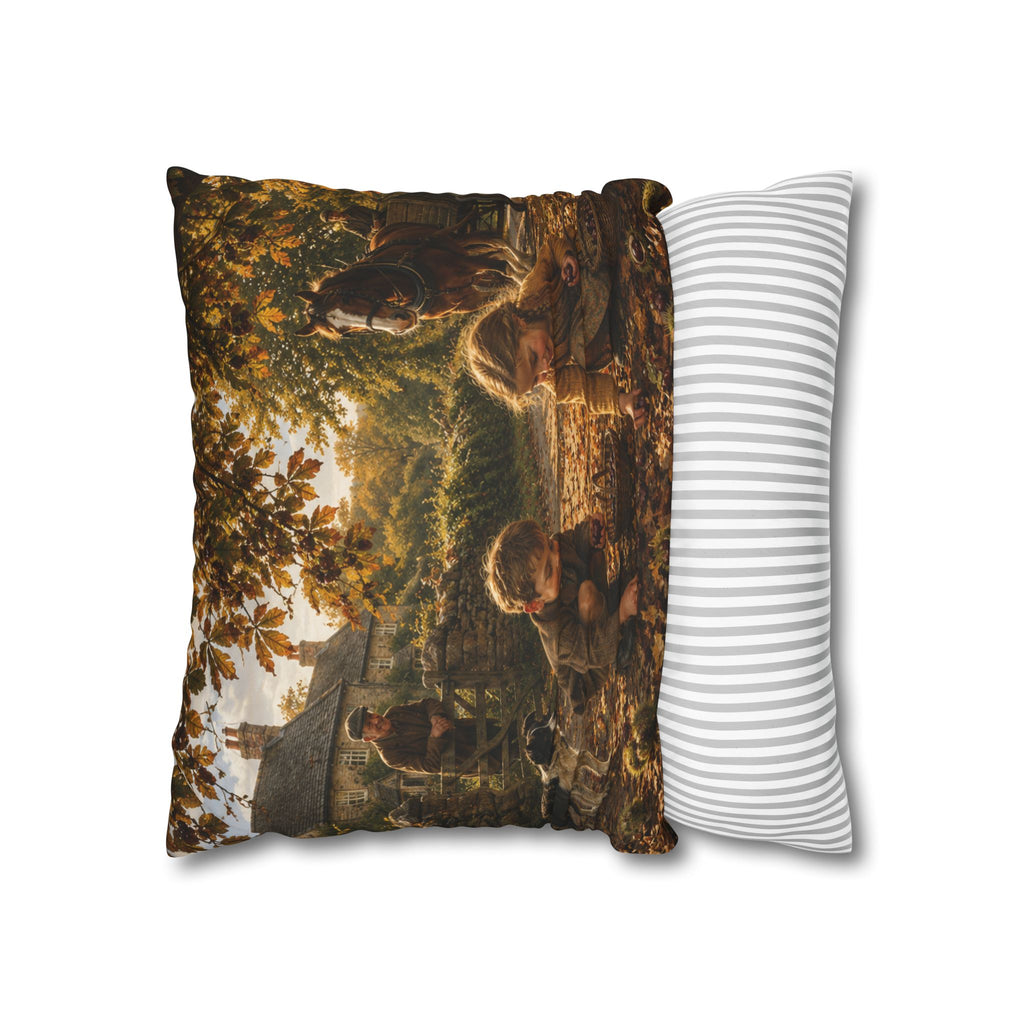 Square Poly Canvas Pillowcase