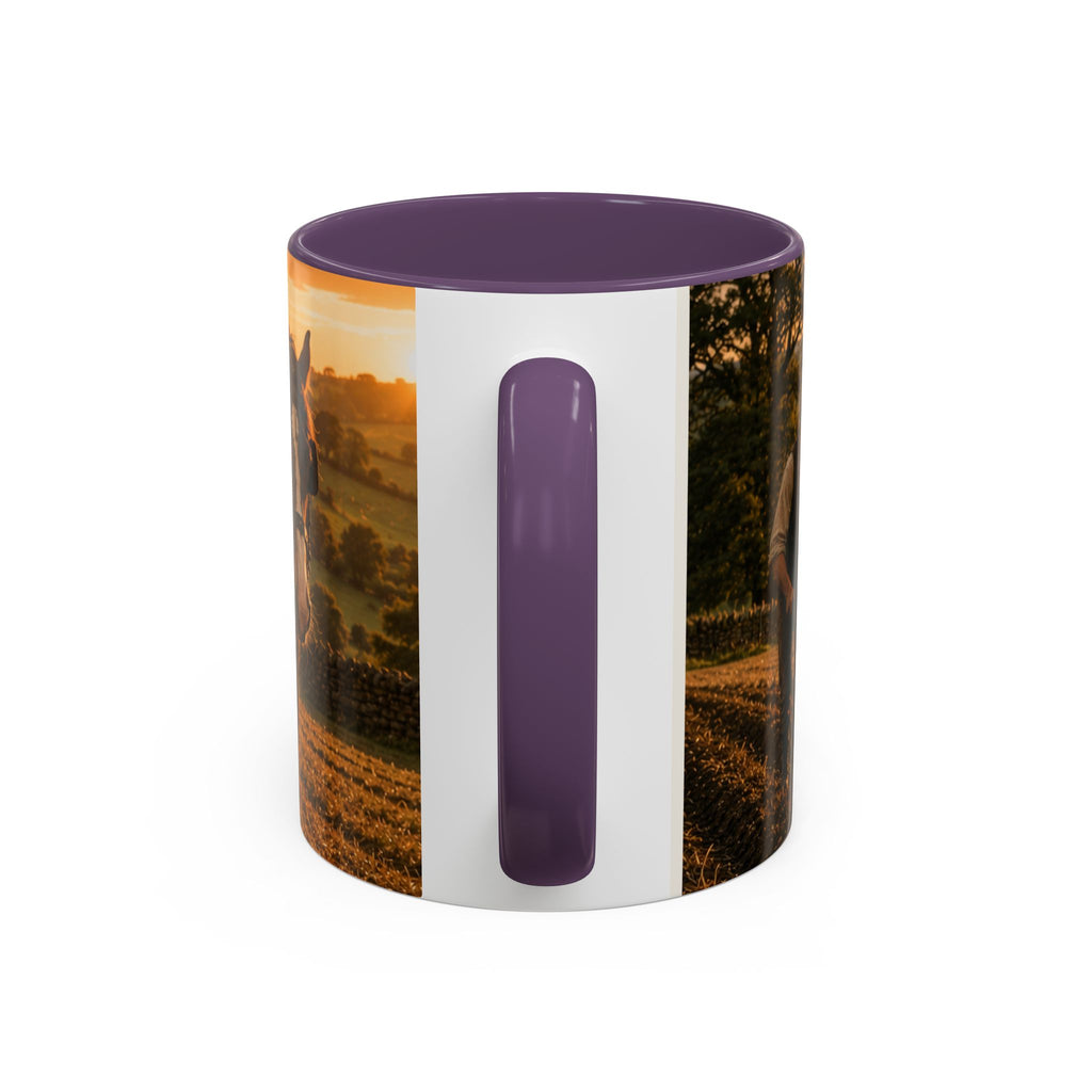 Learning to Plough Accent Coffee Mug (11, 15oz)
