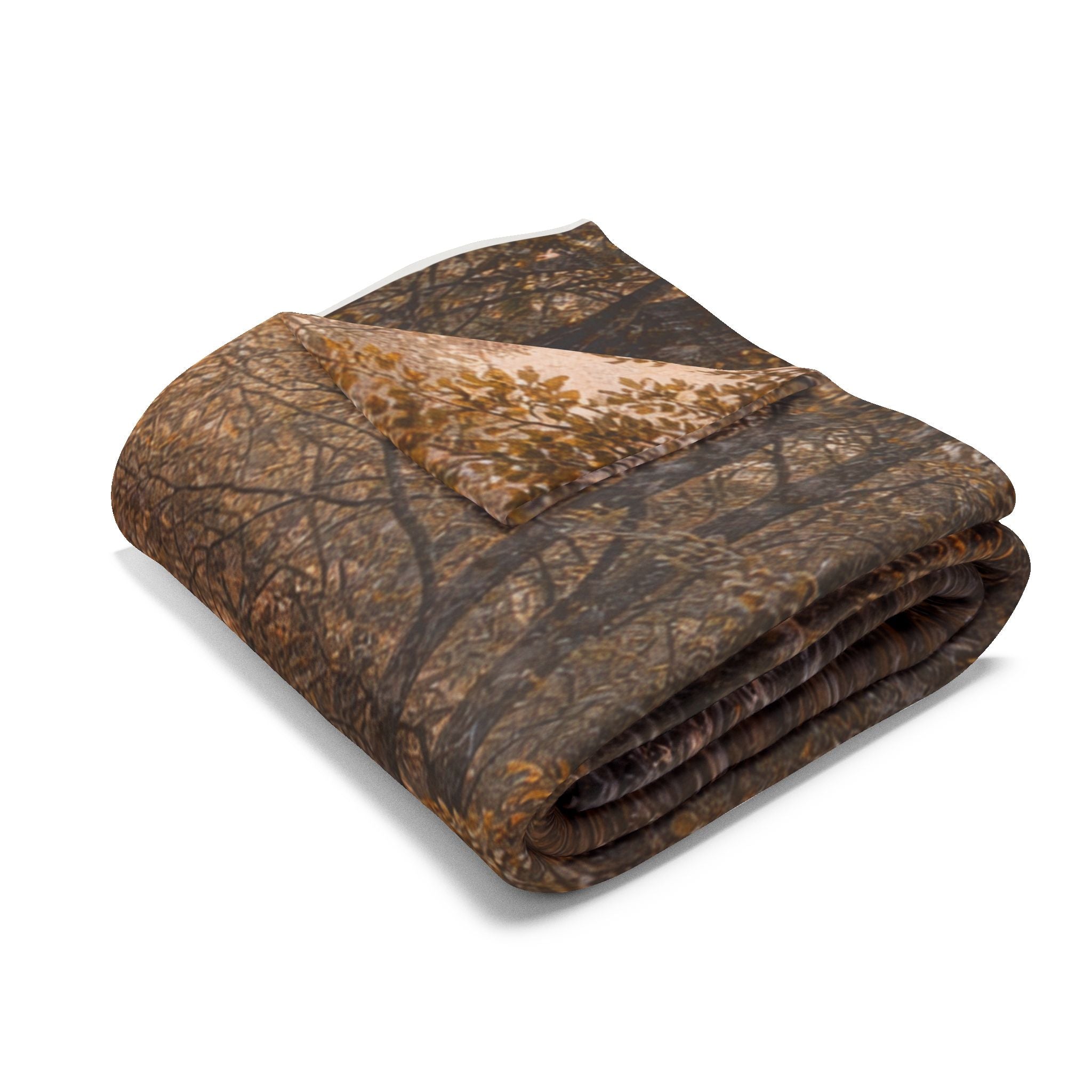 GK05 – The Woodland Fisherman – Countryside Throw Blanket