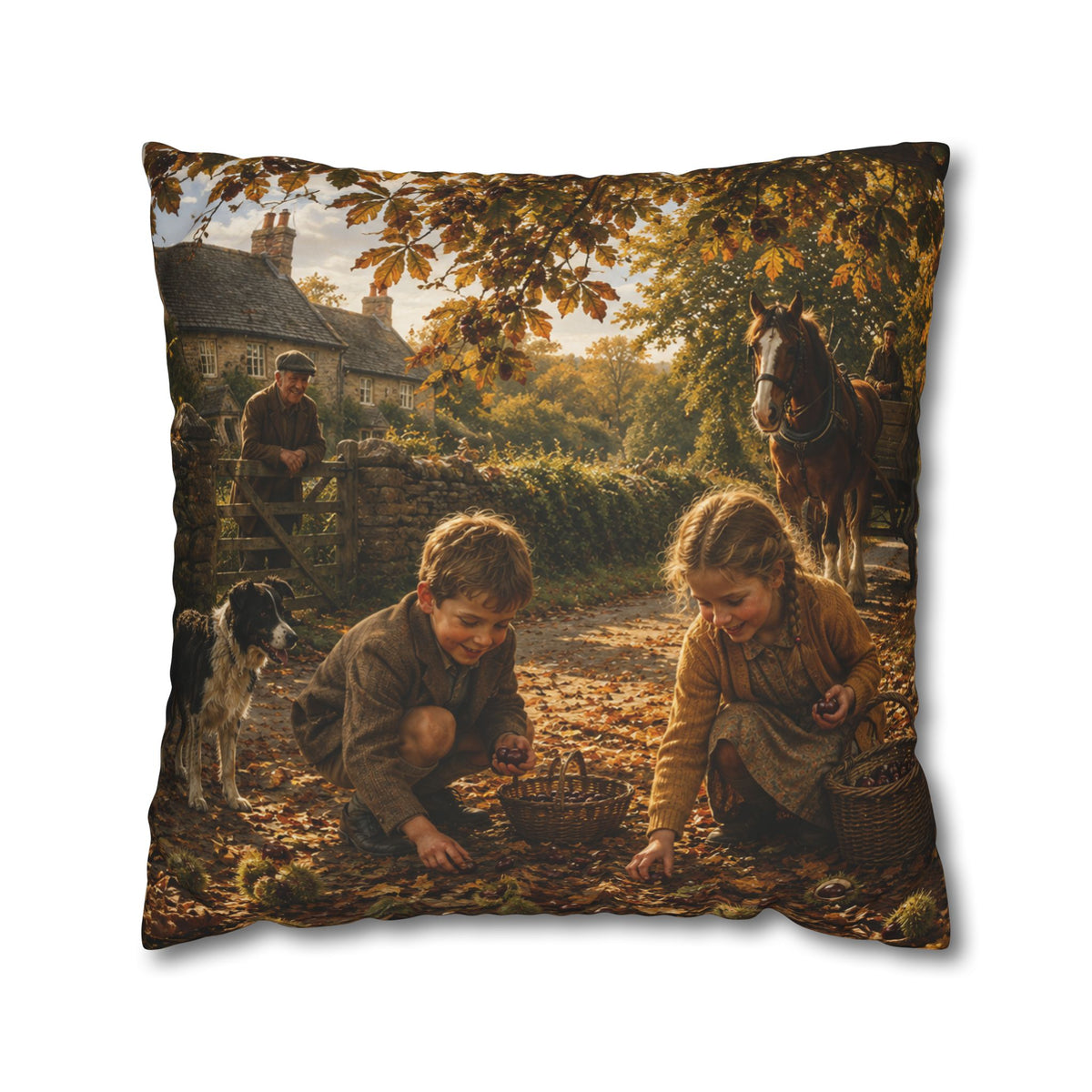 Square Poly Canvas Pillowcase