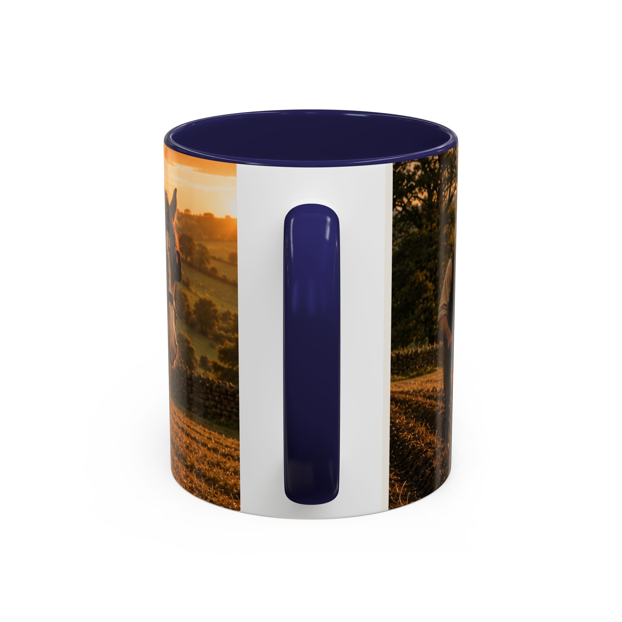 Learning to Plough Accent Coffee Mug (11, 15oz)