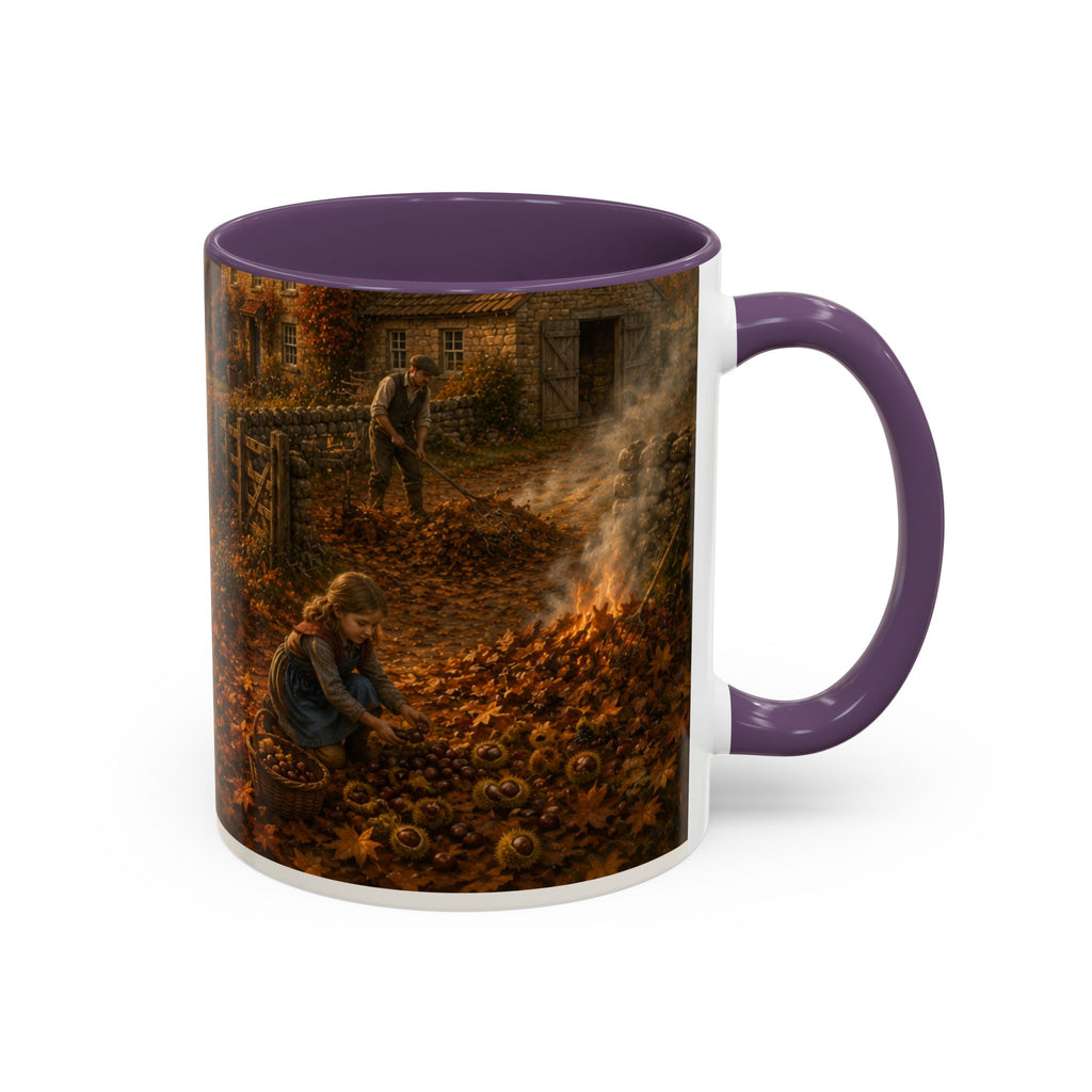 Autumn on the Farm Accent Coffee Mug (11, 15oz)