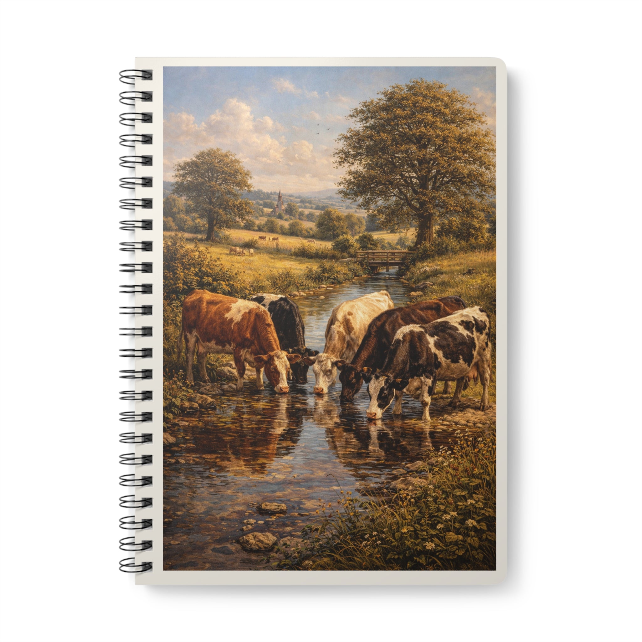 Wirobound Softcover Notebook, A5