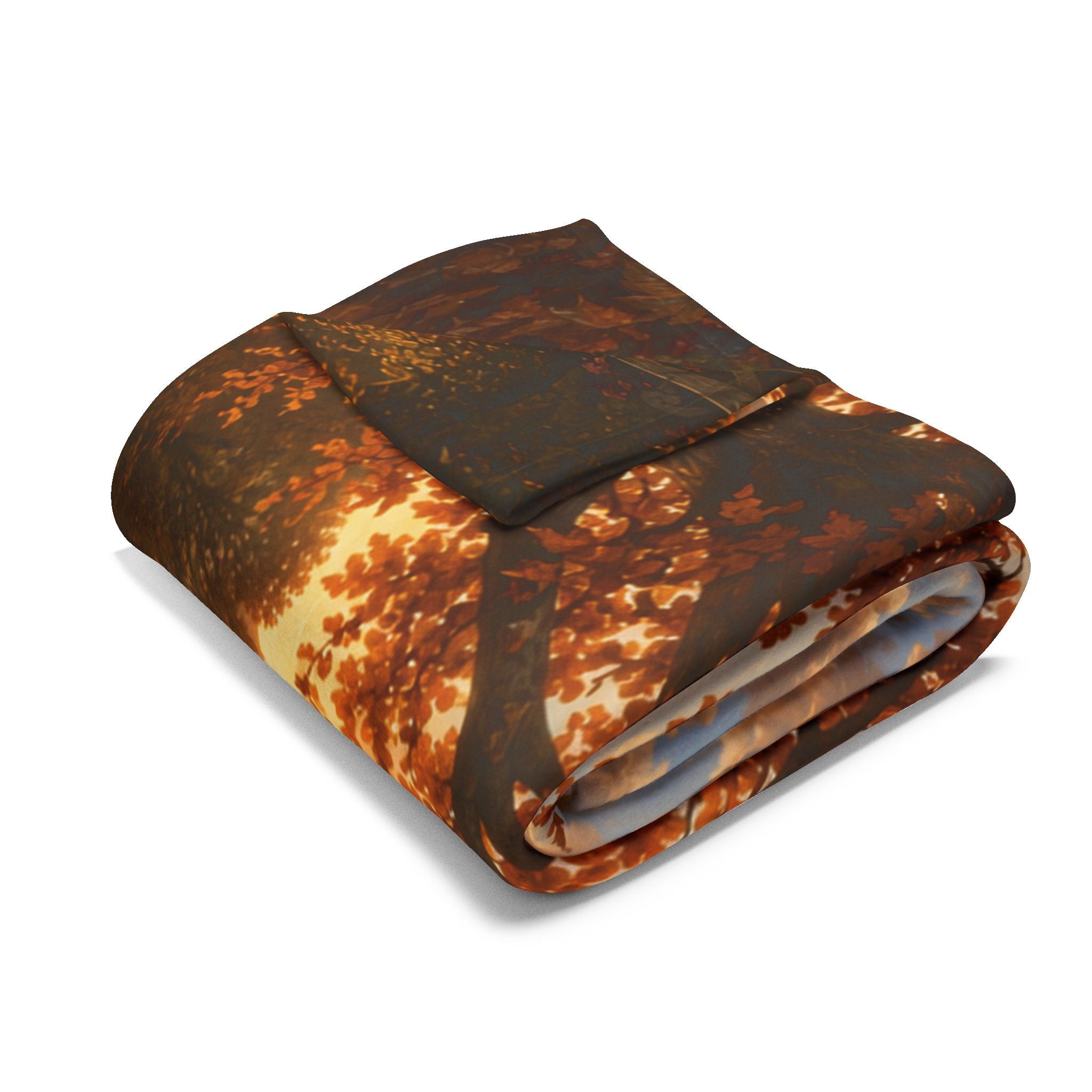 Autumn on the Farm Arctic Fleece Blanket