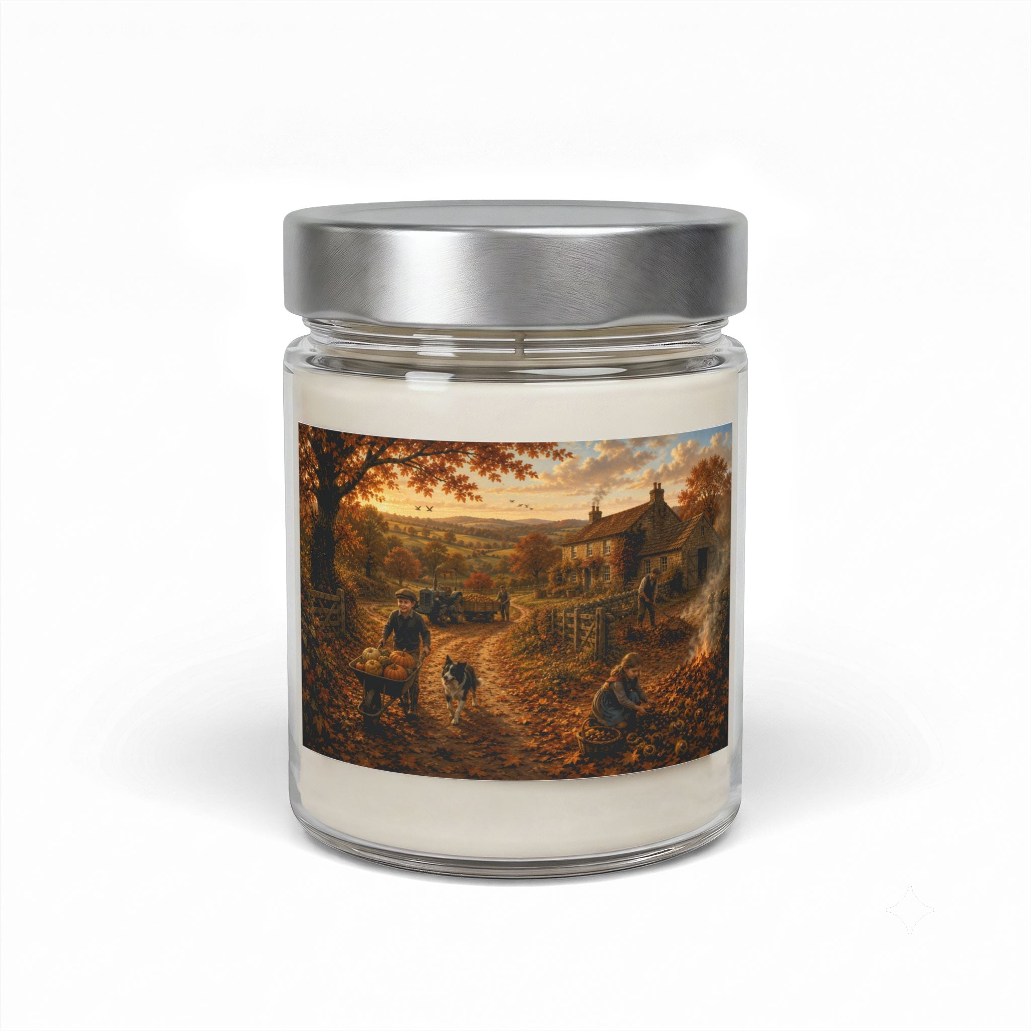 Autumn on the Farm Soy Wax Candle in Jar, 9oz