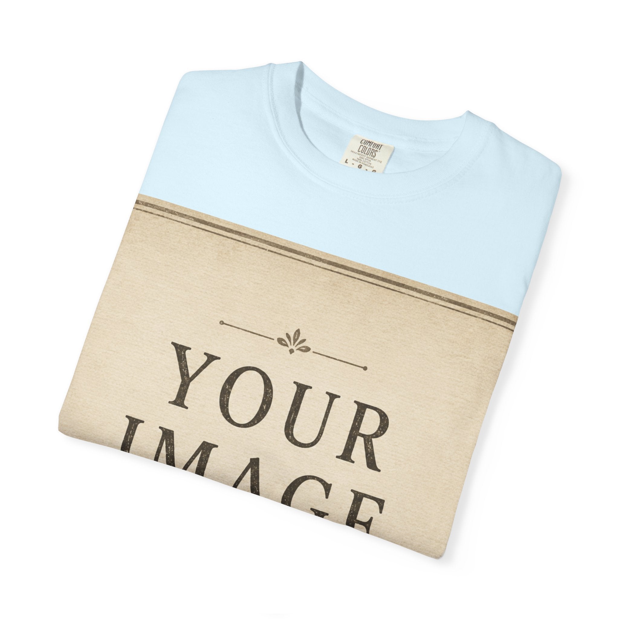 Personalised Memory Unisex Garment-Dyed T-shirt