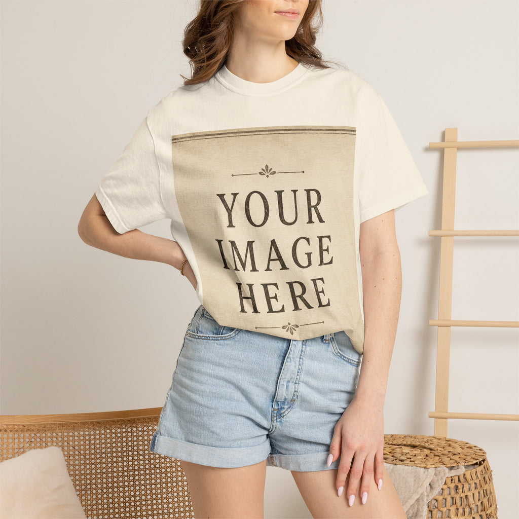 Personalised Memory Unisex Garment-Dyed T-shirt