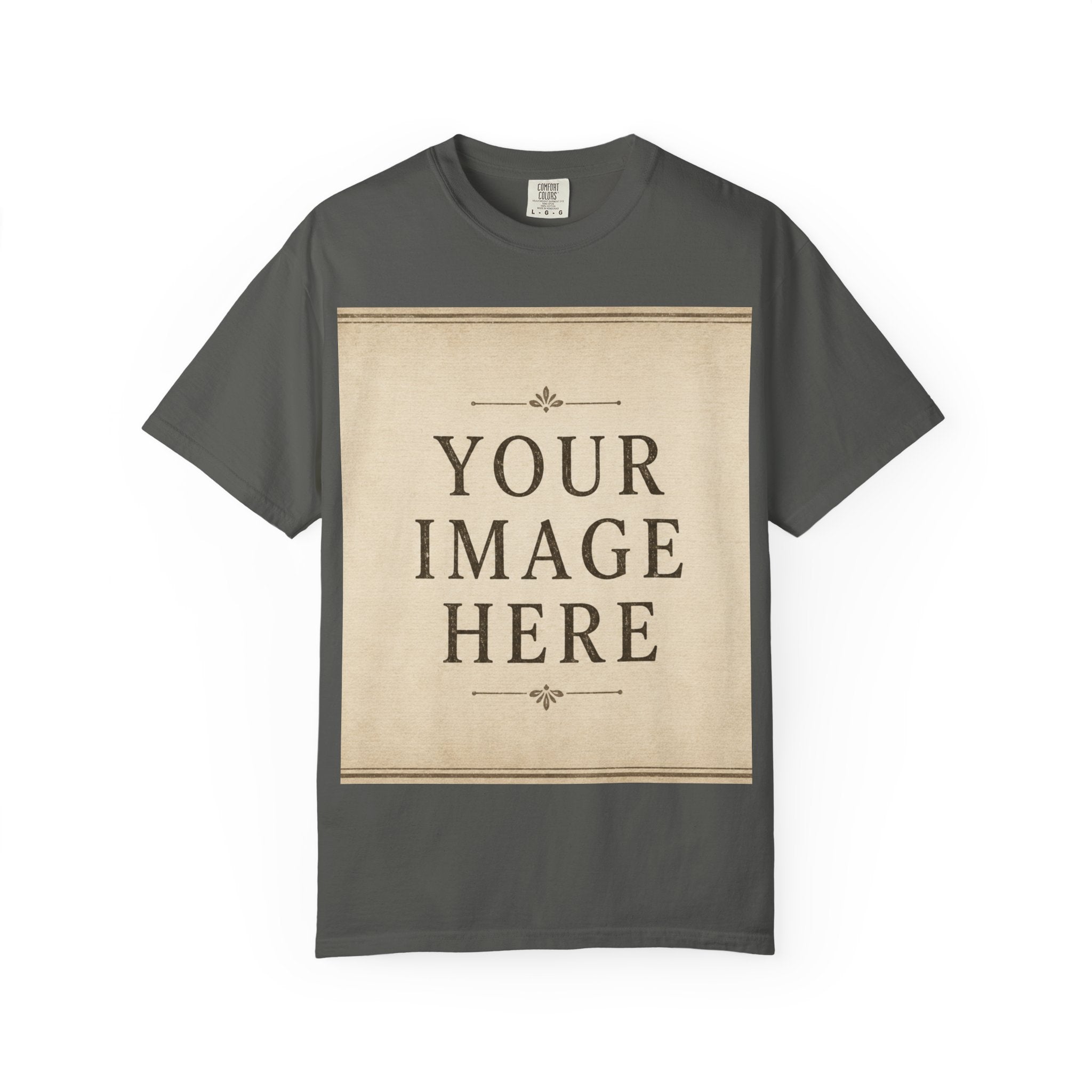Personalised Memory Unisex Garment-Dyed T-shirt
