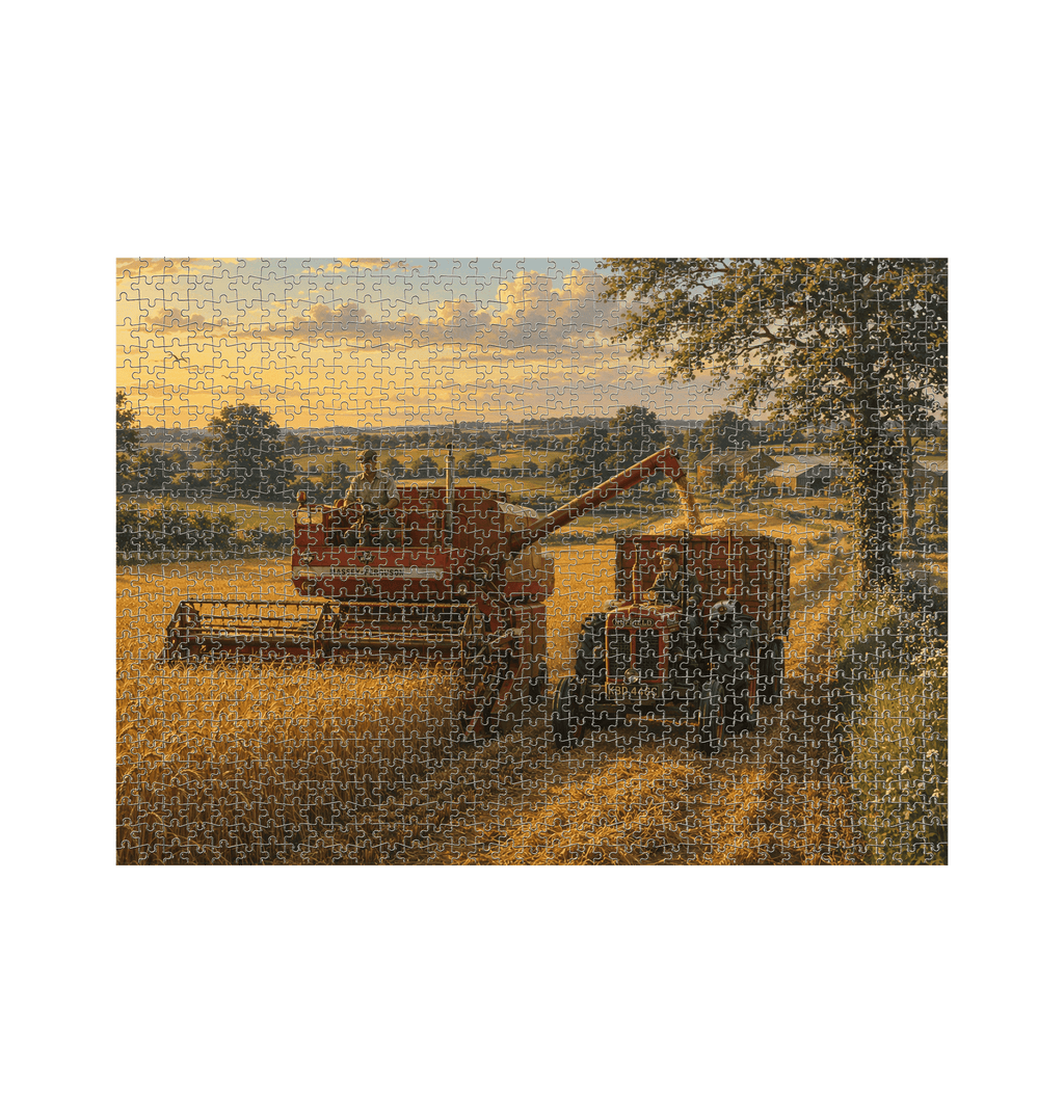 White Jigsaw Puzzles Front