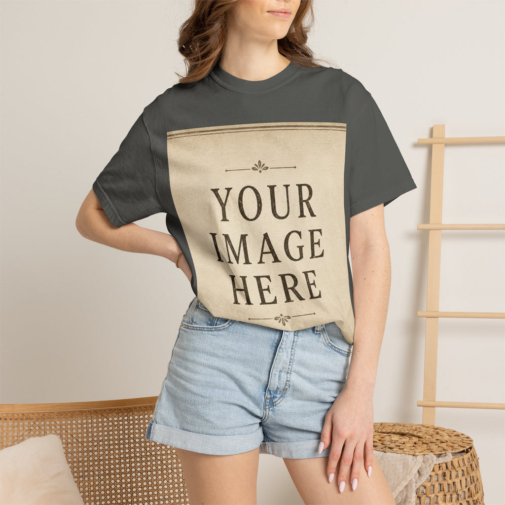 Personalised Memory Unisex Garment-Dyed T-shirt