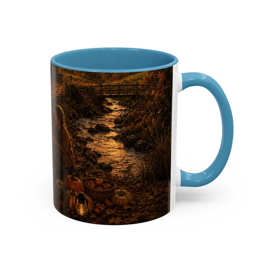 Horkey in the Autumn Lane Accent Coffee Mug (11, 15oz)