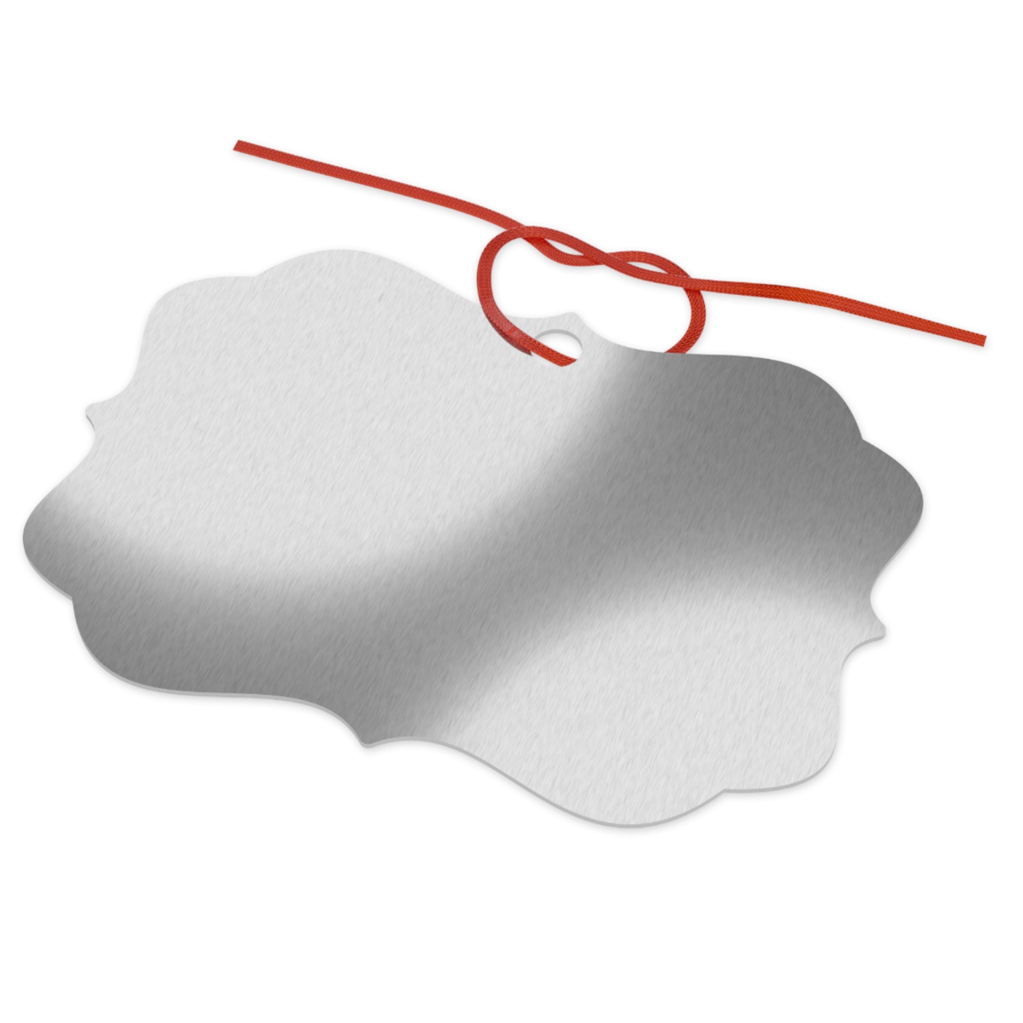 Winter Morning on the Farm Aluminum Ornaments, 1pc