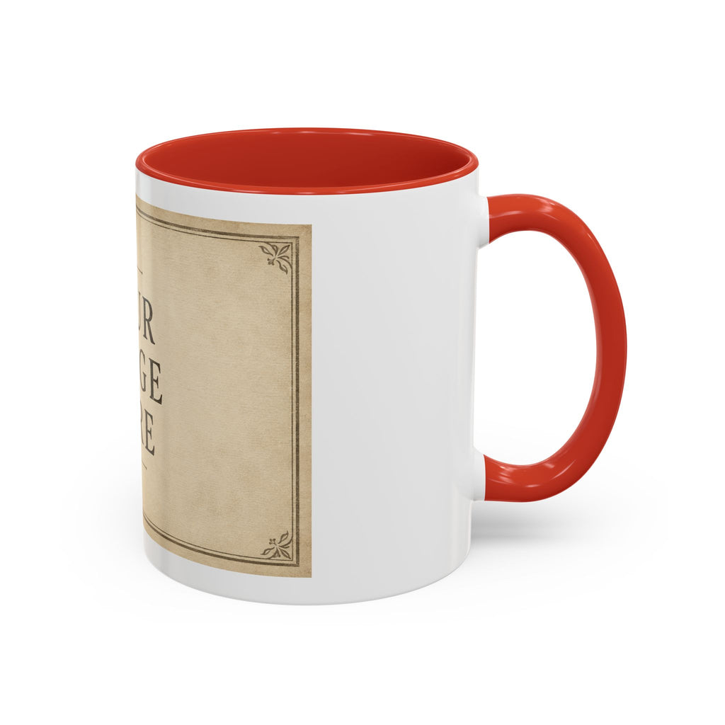 Personalised Memory Keepsake Accent Coffee Mug (11, 15oz)