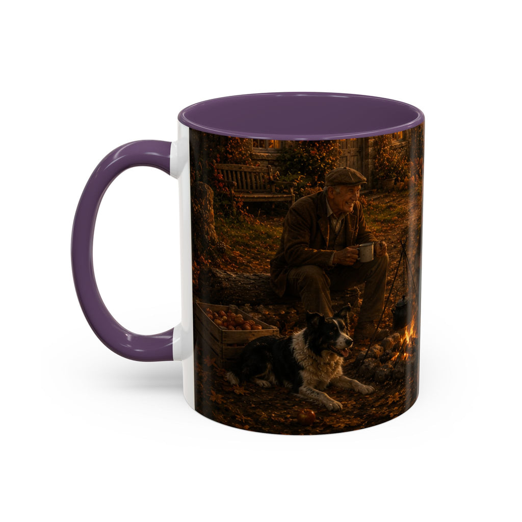 Horkey in the Autumn Lane Accent Coffee Mug (11, 15oz)