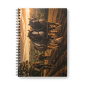 Learning to Plough Wirobound Softcover Notebook, A5
