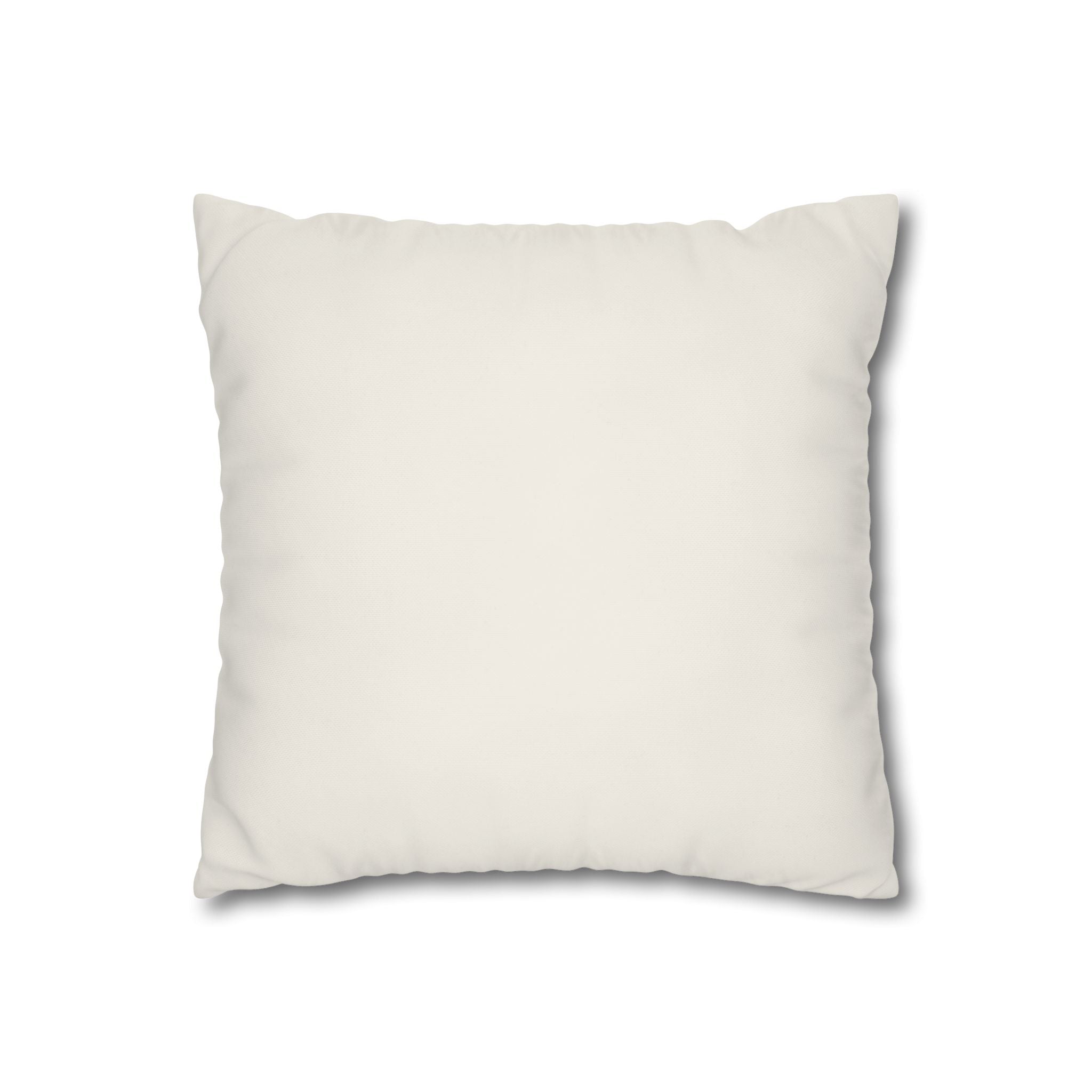 Learning to Plough Square Poly Canvas Pillowcase