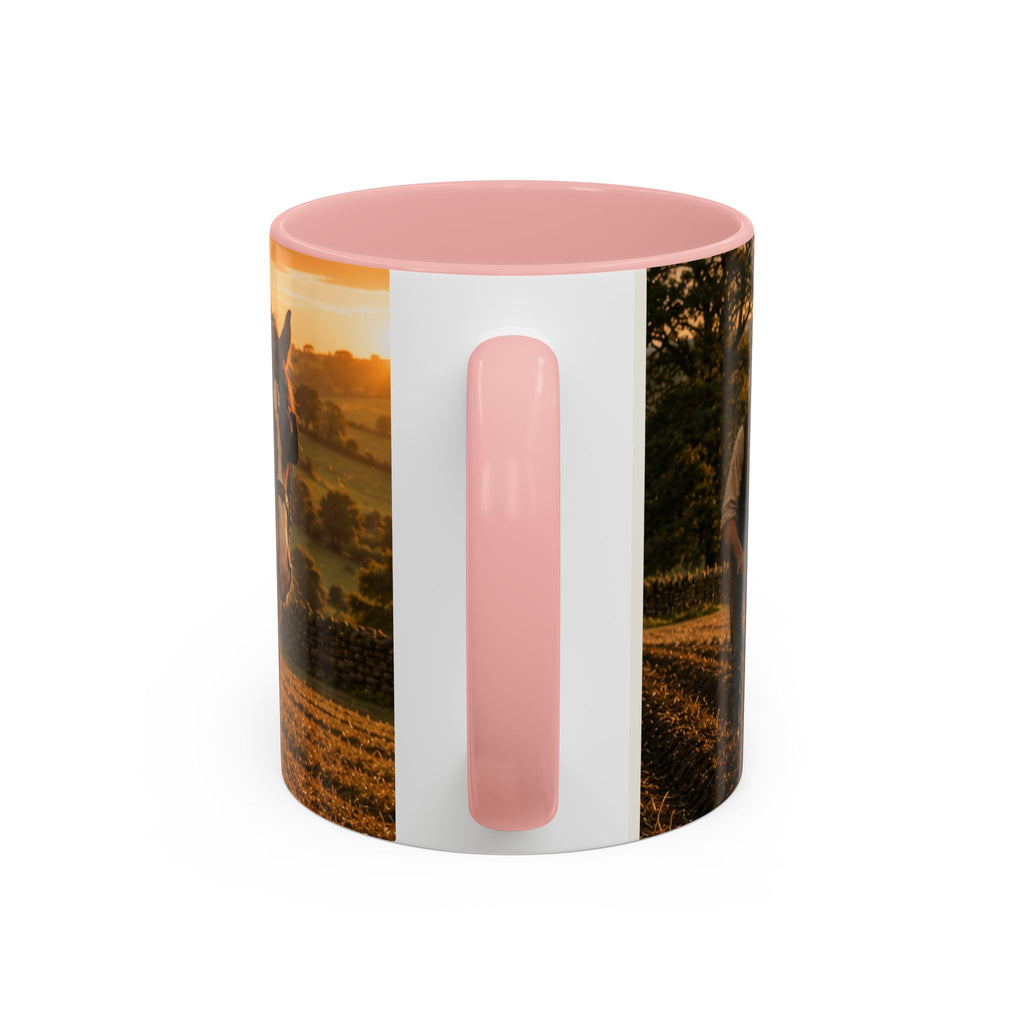 Learning to Plough Accent Coffee Mug (11, 15oz)